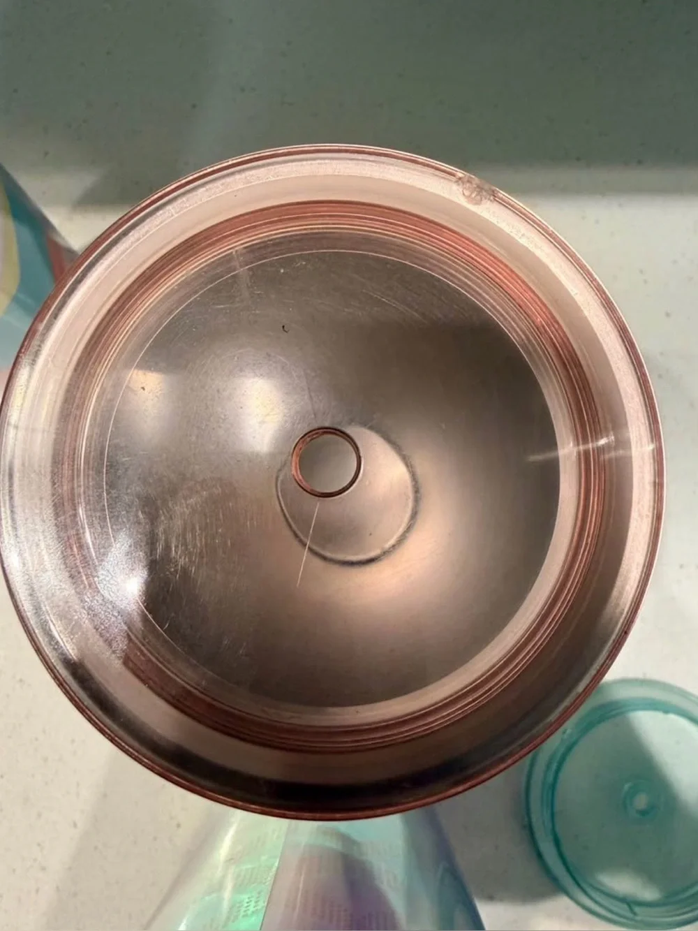 Starbucks Iridescent Rose Gold and Pastel Tumbler Trio